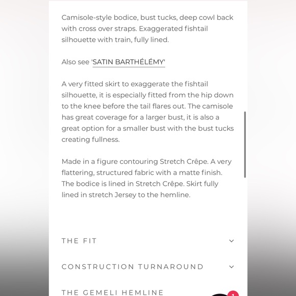 stretch crepe dress - Picture 3 of 6